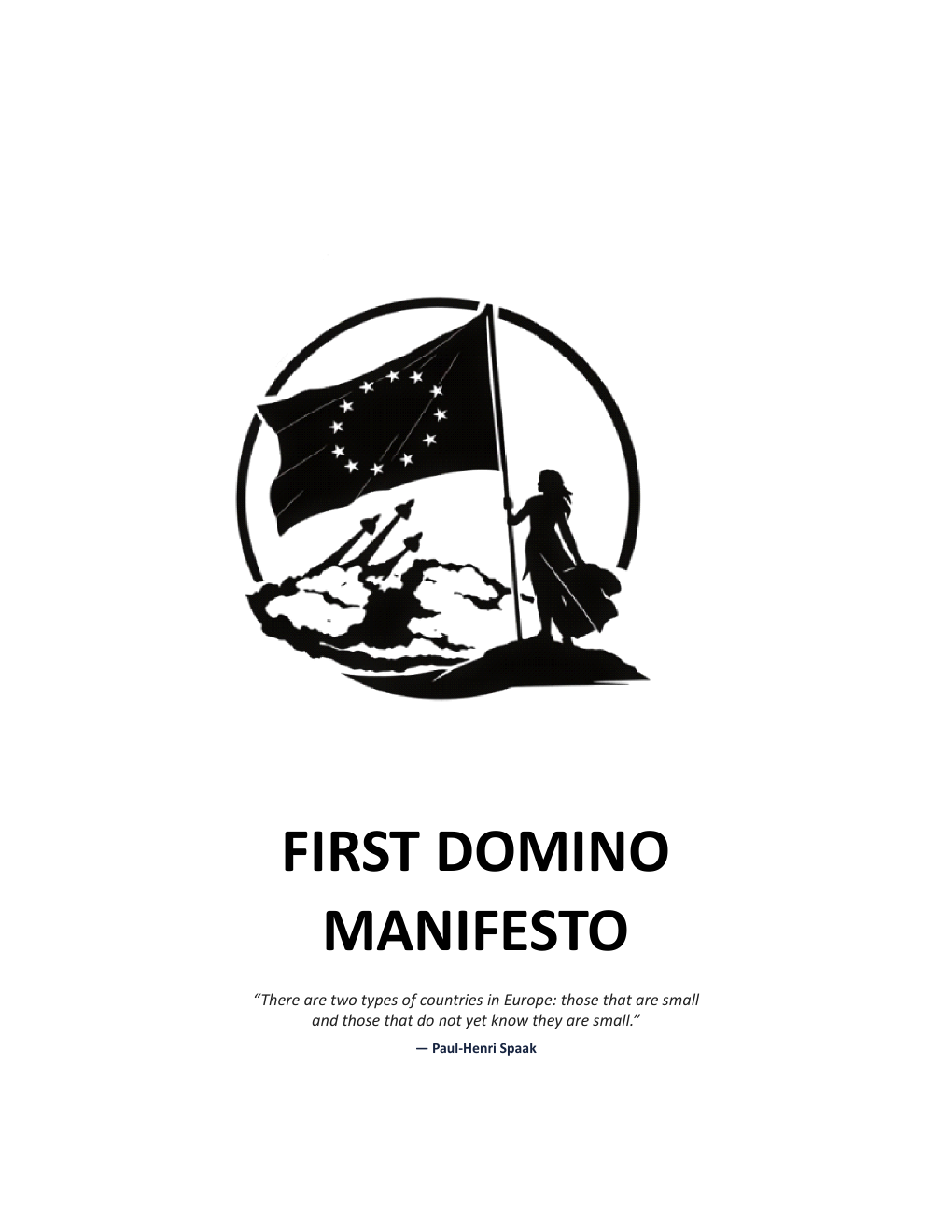 Cover of the First Domino Manifesto